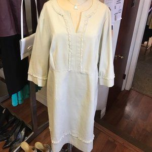 Boden cream dress size 18L